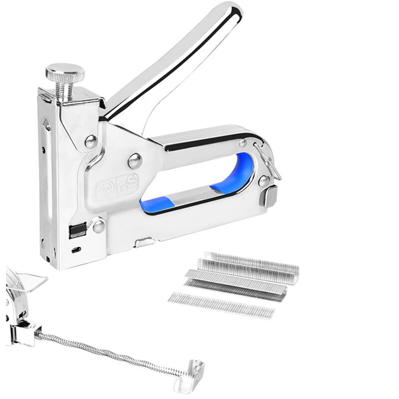 3 In 1 Multitool Nail Nietje Meubels Nietmachine Gereedschap Voor Meubels Houten Deur Bekleding Framing Klinknagel Tool