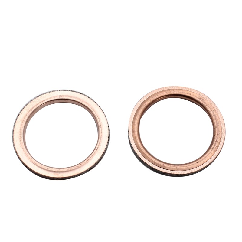thumbnail image 2 of Caltric Exhaust Muffler Gasket Set For Yamaha Grizzly 700 YFM700FG 4X4 (2007) - 3 Pack 2 of 4