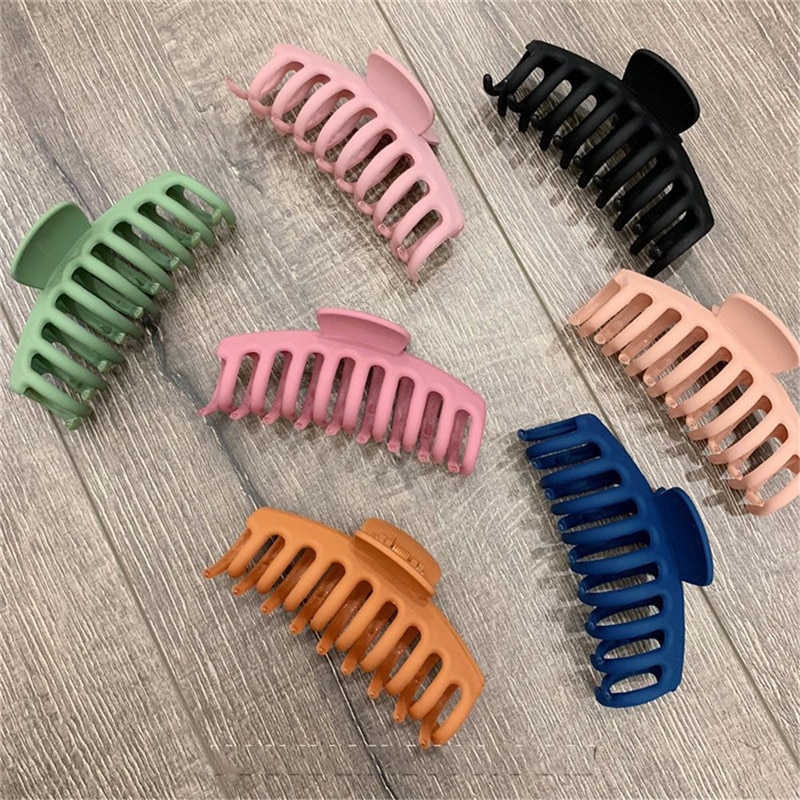 Pinzas de pelo liso coreanas a la , horquillas y pinzas para el pelo acrílicas elegantes glaseado para mujeres y niñas, Accesorios para peinados DIY