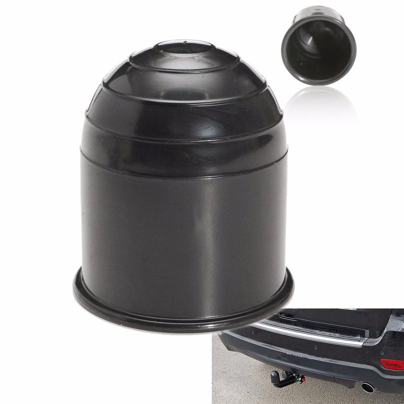 Cubierta de bola de remolque Universal, Protector de bola, tapa de protección, enganche de bola, negro, 50mm