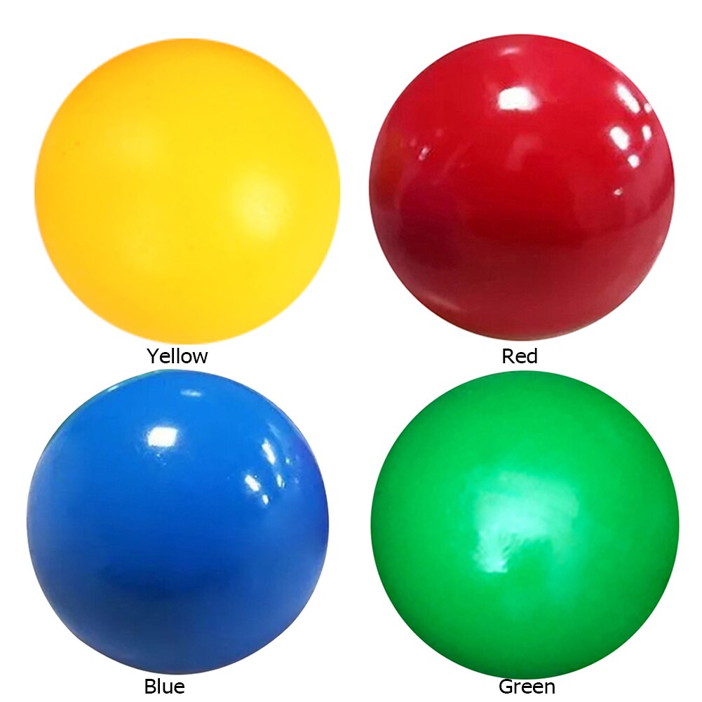 1Pc Tpr Decompressie Bal Kleverige Squash Bal Zuig Decompressie Speelgoed Kleverige Doel Bal Kinderen Speelgoed Reactievermogen
