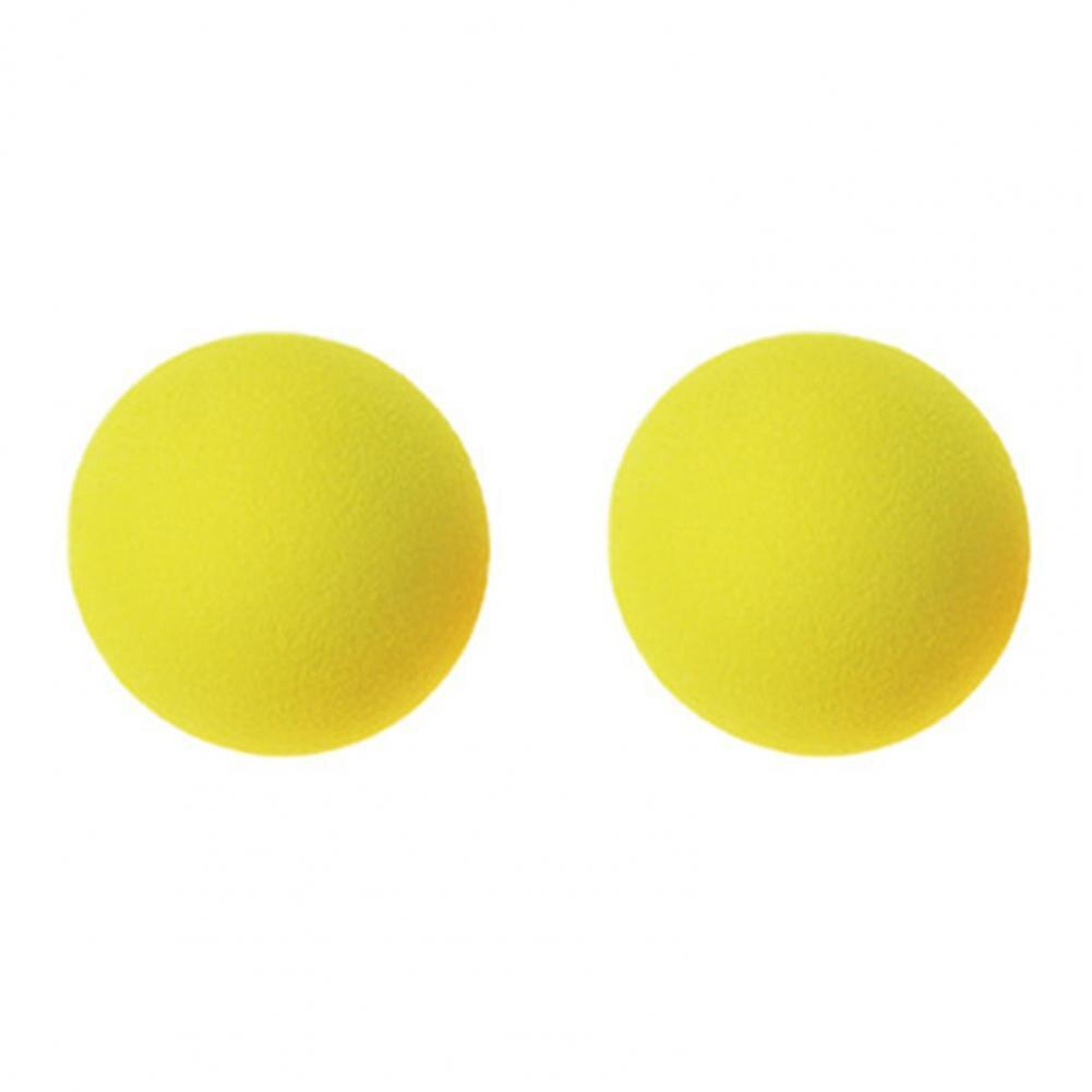 Golf Balls EVA Sponge Balls 60mm Entertainment Small Supersoft Foam Balls: Yellow