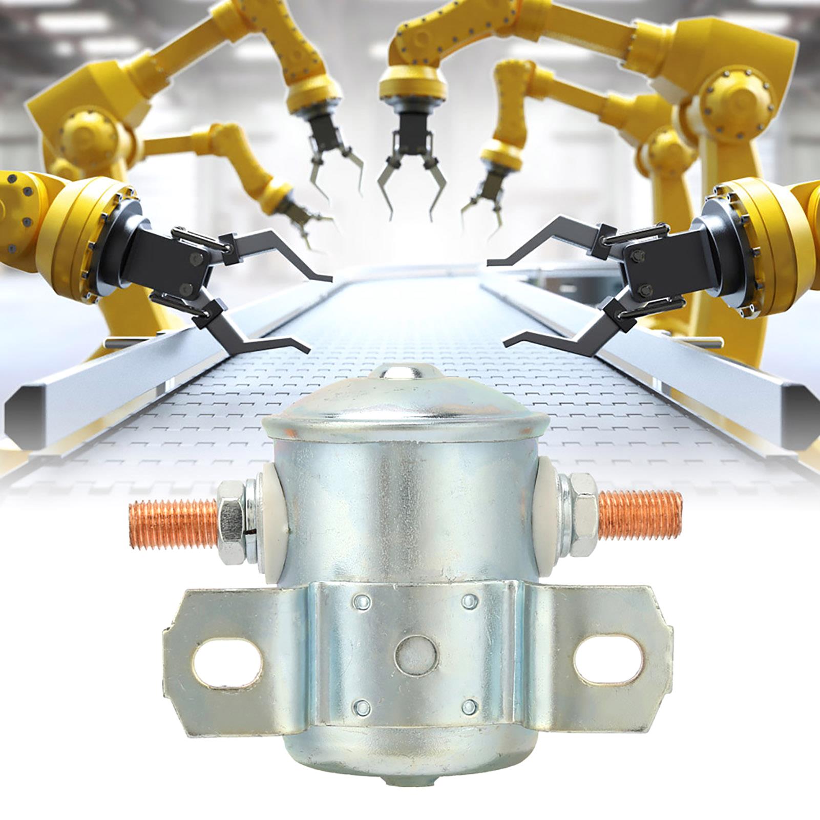 12v 4- polet isolator solenoidrelé til vogner vinsj marine kontinuerlig drift solenoidsett
