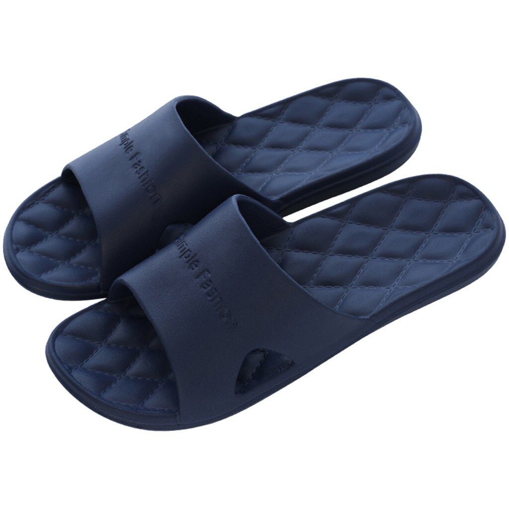 Zomer Casual Mannen Slippers Paar Antislip Slides Badkamer Slippers Zwembad Schoenen Zachte Zool Vrouwen Thuis Vloer Slides Plus maat 45