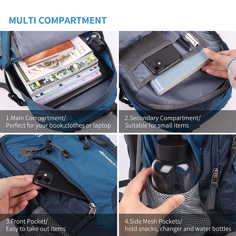 35L Hiking Backpack for Women Men Waterproof Outdoor Camping Backpack Travel Climbing Rucksack Sports Mountaineering Bag