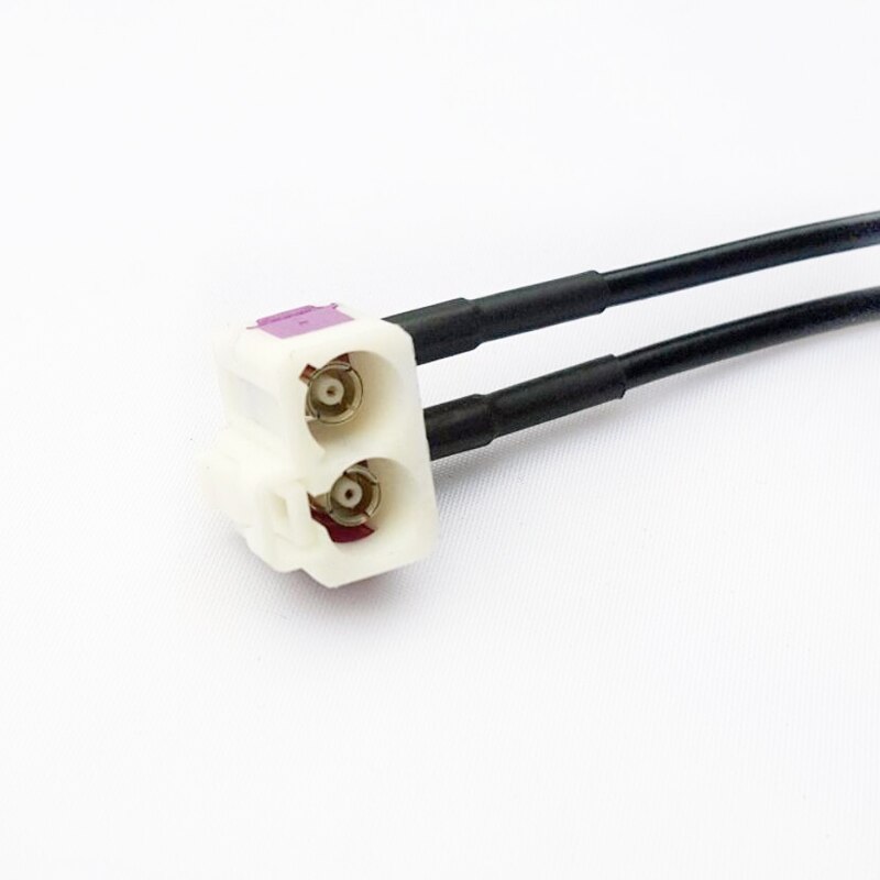 Biurlink For Volkswagen Double Fakra Radio Aerial Antenna Diversity Adaptor RNS RCD 510 310 315 For Skoda