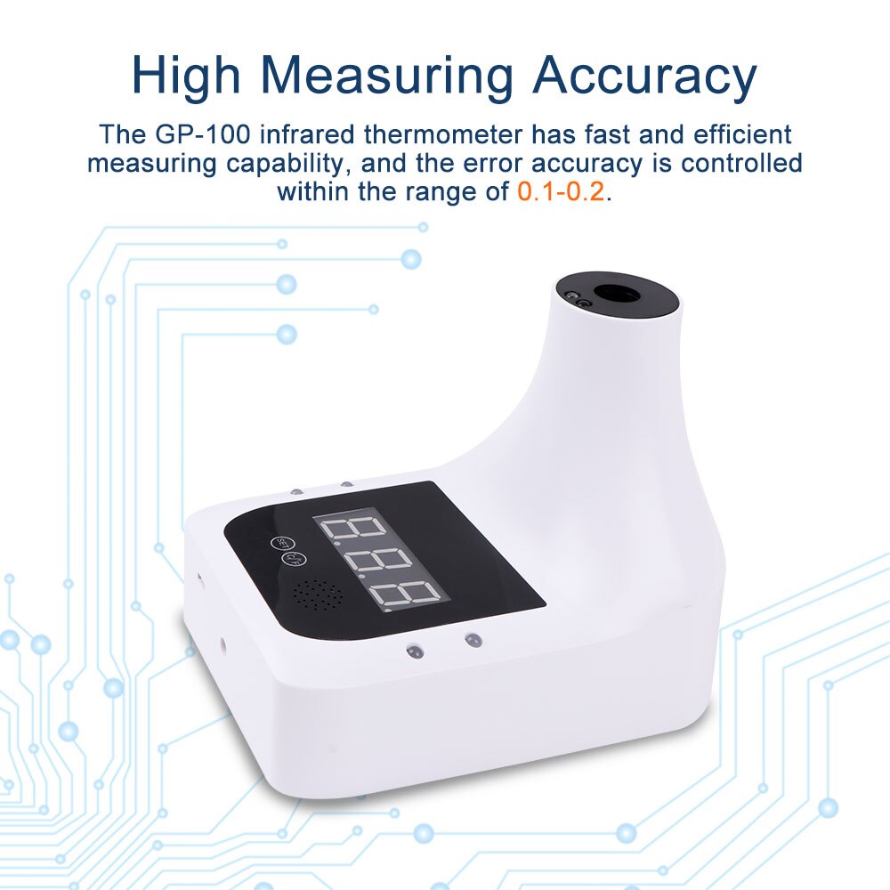 Voice Non-Contact Body Thermometer Forehead Digital Infrared Thermometer Temperature Sensor Temperature Measurement Health Care