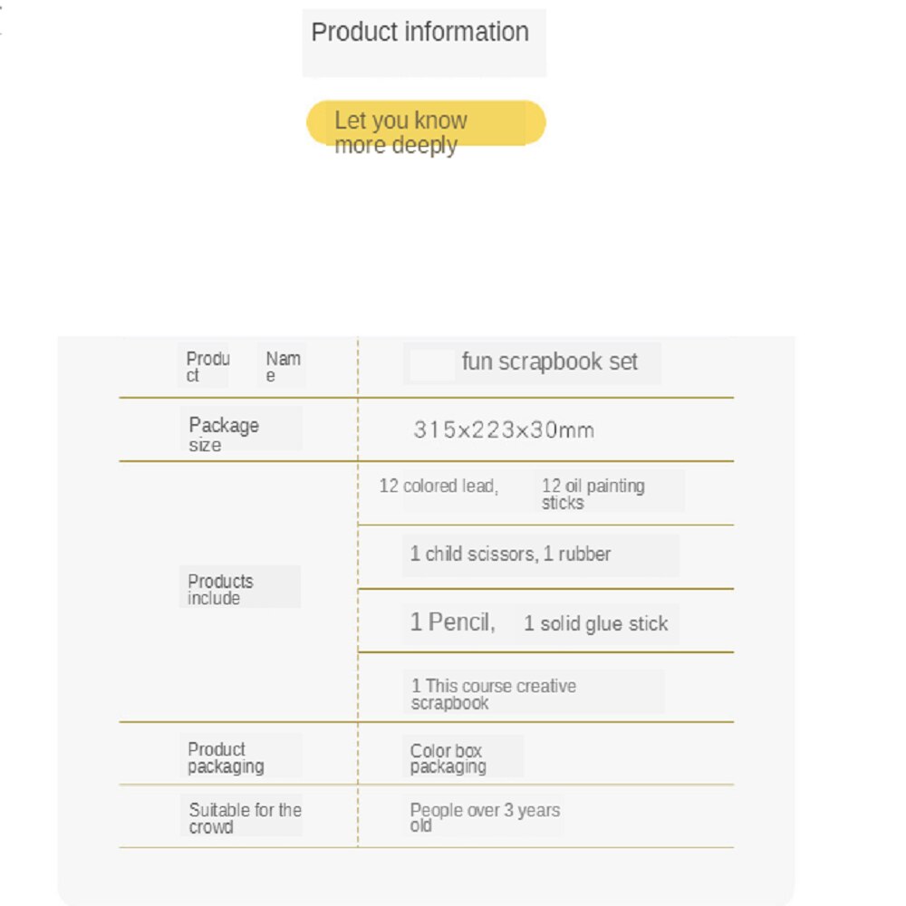 Children's scrapbook scrapbook color pen kindergarten handmade DIY art painting photo album primary school students