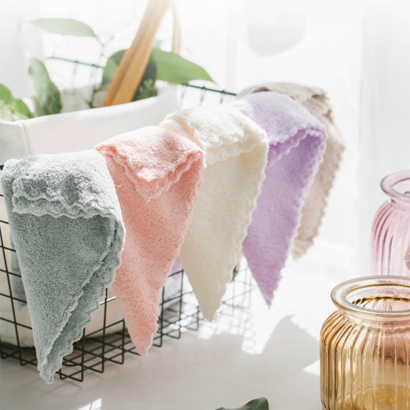 Pañuelo de microfibra de 25x25CM para alimentación de niños, paño de baño suave, toalla de mano, toallitas para bebé, 1 ud.