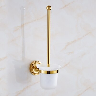 Badezimmer Zubehör Set Messing Gold Bad Hardware Sets Handtuch Rack, Papier halter Wc Pinsel Halter, Handtuch Aufhänger, haken, Handtuch Ring: Rosa