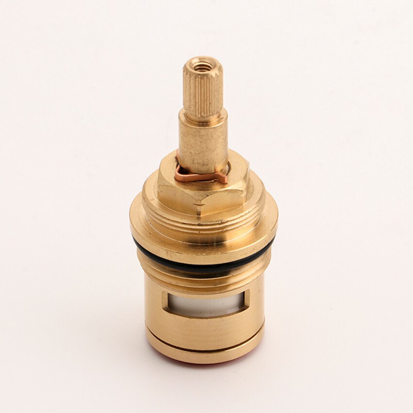 Brass Ceramic Tap Valve Faucet Cartridge Bathroom Cold Large flow Water Mixer Valve Faucet Accessory 