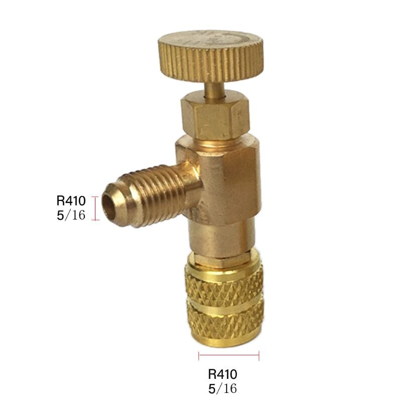 Conector adaptador de carga de refrigeración, accesorios de adición de líquido, R22/R410