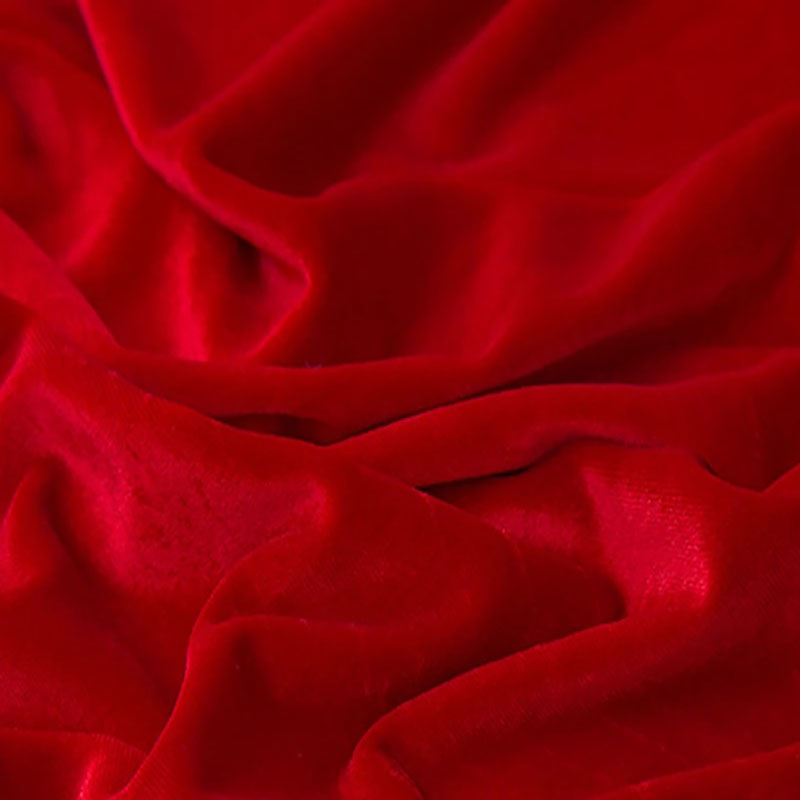 Tela de terciopelo elástico de lujo estampado de leopardo tela de terciopelo ropa de costura trajes tela artesanal