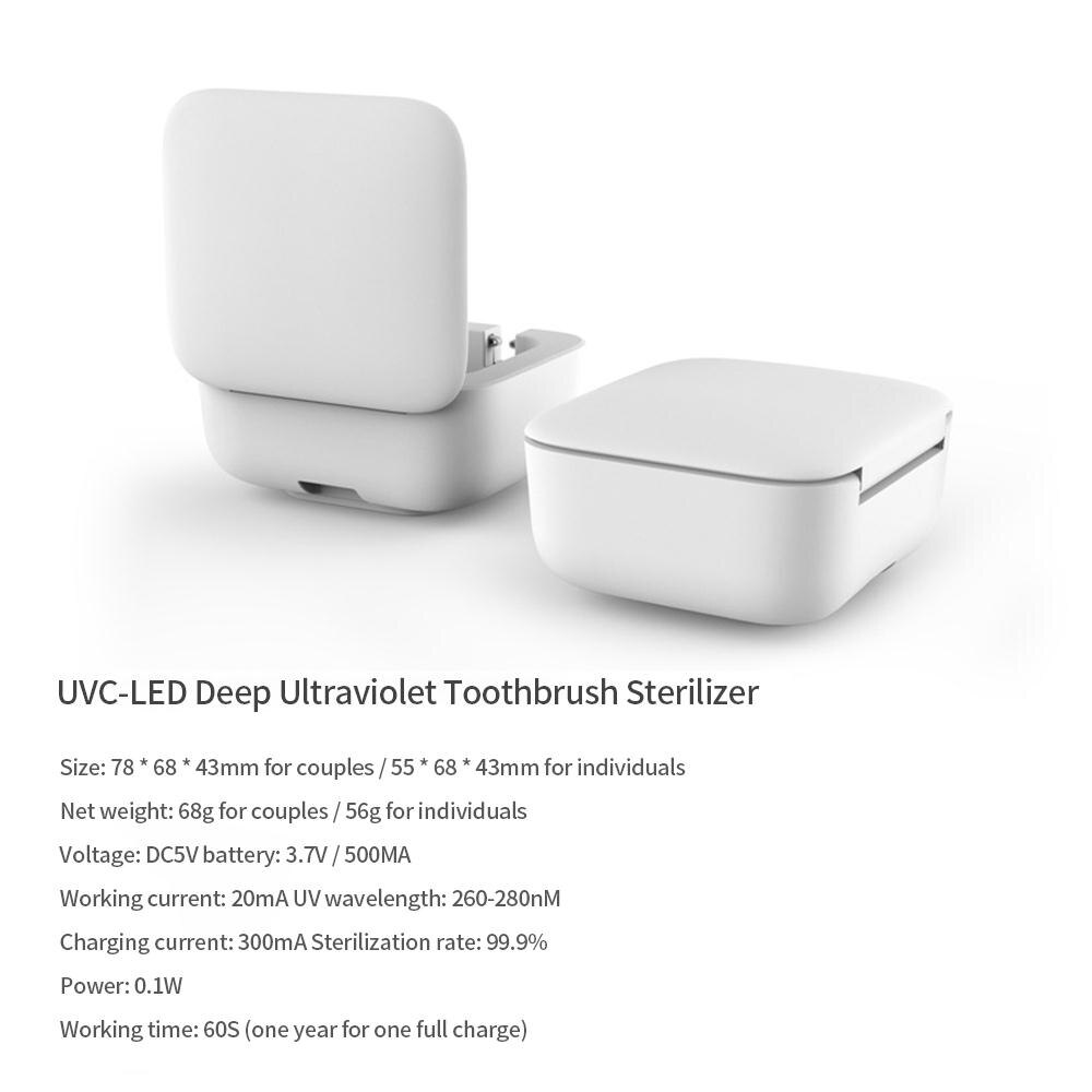 UV Toothbrush Sterilizer Ozone Bulb UVC Energy Conservation Sterilizer Lamp Protection Individual Portable Tube