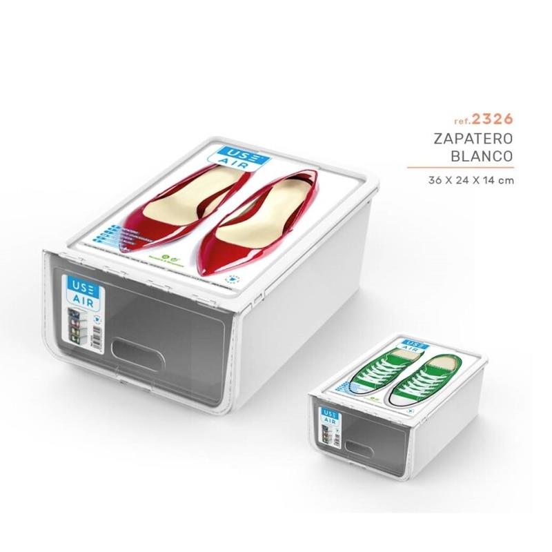 1 / 2/ 4 Packs Zapatero De Plástico Transparente Y Blanco Estante Para Zapatos A Prueba De Polvo Escaparate Moderno Simple Seguro Y Conveniente Claro Y Apilable Para Ayudar A Maximizar Su Espacio