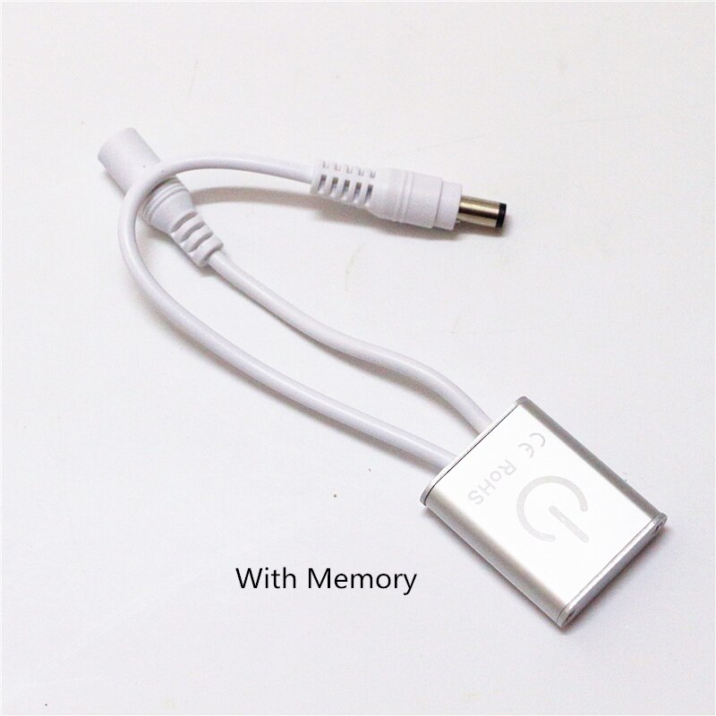 DC 12V 24V 3A Full Metal Body Touch Screen Control LED Dimmer Switch 5050 3528 Single Color LED Strip Controller With Memory