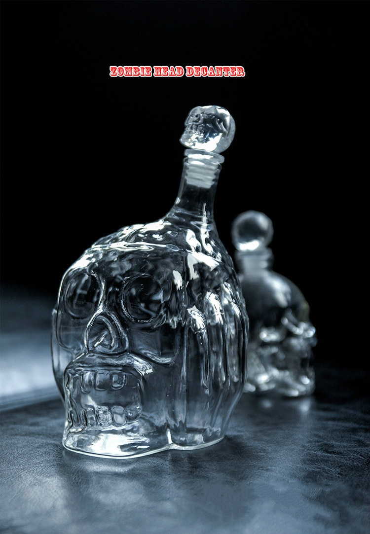 Décanteur de vin en verre de 650ML | Carafe à décantation créative pour vin, whisky, bière Cocktail Bar Kitche meilleur