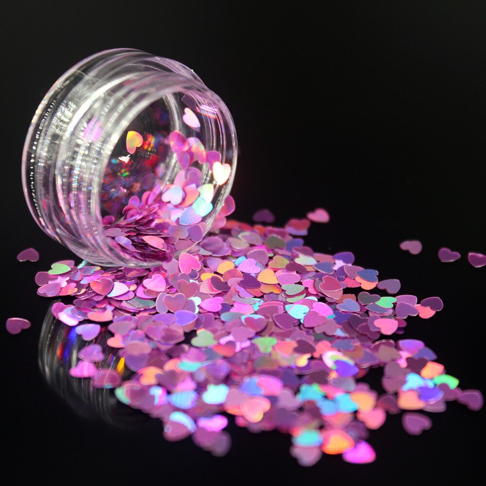 1 æske farve holografiske pailletter glitter shimmer diamant 12 farver eye shiny skin highlighter ansigt krop glitter festival makeup: 2