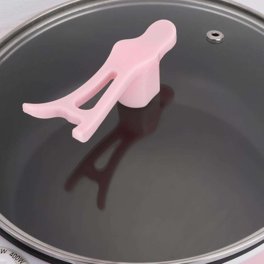 Multifunctional Double Layer Electric Heating Steaming Boiling Frying Cooker Pot EU Plug 220V