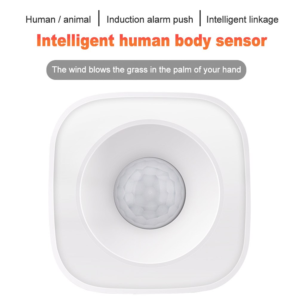 5m Range Modern Burglar Indoor Wireless Detector Smart App Alerts Infrared High Sensitive Remote Monitor PIR Motion Sensor Alarm