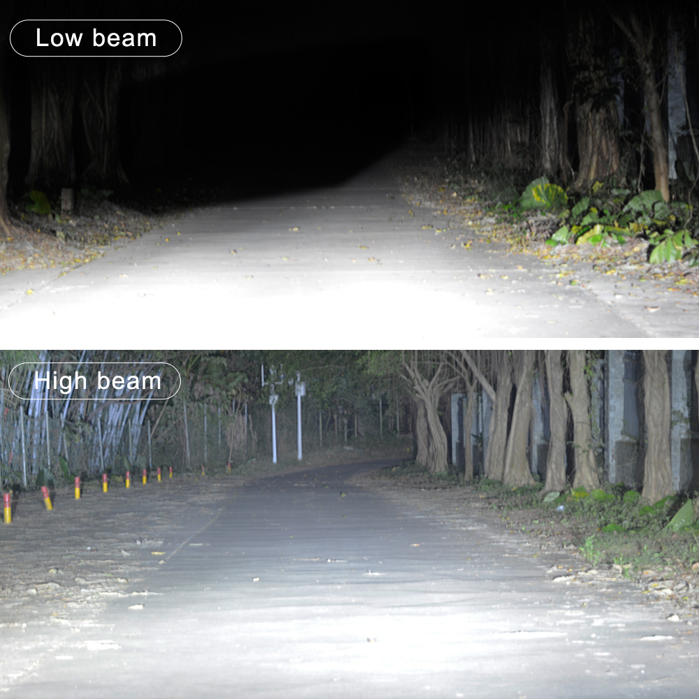 2 Stück H7-LED-Lampen, Scheinwerfer-einstellen, 80 W, 10000 lm, Hallo- oder Lo-Strahl-Glühbirnen, 6000 K, Weiß, IP68, wasserdicht, Canbus-Glühbirnen auf Autozubehör