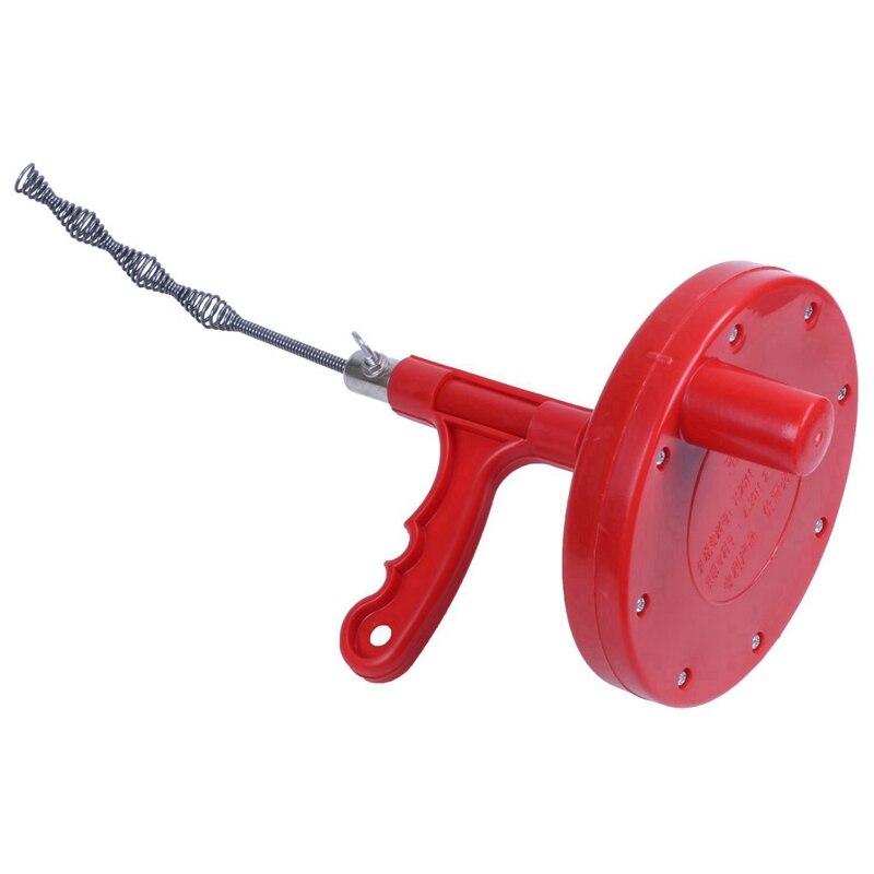 Afvoer slangen loodgieter leidingen spin through douche toilet rioolreiniger afvoer ontstopper closet trommel afvoeren boor gereedschap met 1/4- inch b