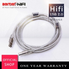 1 stk usb 2.0 a-b 1.5m hifi usb kabel til dac lyd