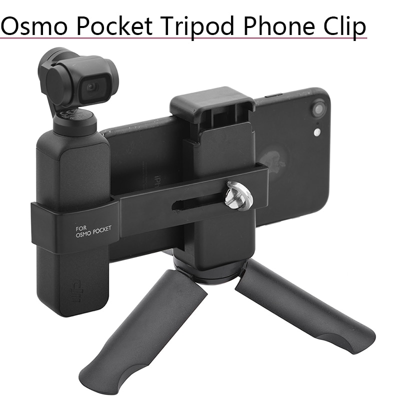praktisch Sicherung Clip Halterung Montieren Schreibtisch Stativ für DJI Osmo Tasche/Tasche 2 Telefon Clip Halfter Gimbal Kamera zubehör
