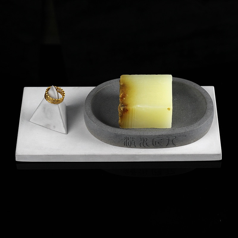 Beton Plaat Siliconen Mal Rechthoek Handgemaakte Cement Tray Mould Home Decoratie Tool