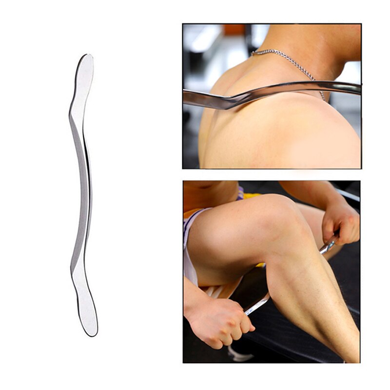 Herramientas de masaje de terapia IASTM de acero inoxidable, masajeador de tejido profundo, recuperación de Fascia, relajación muscular, tablero de raspado Guasha Gua Sha