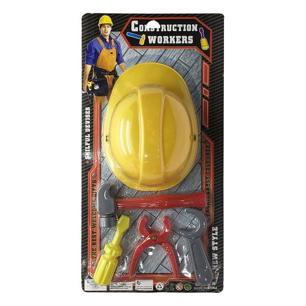Juego de herramientas con casco 118700