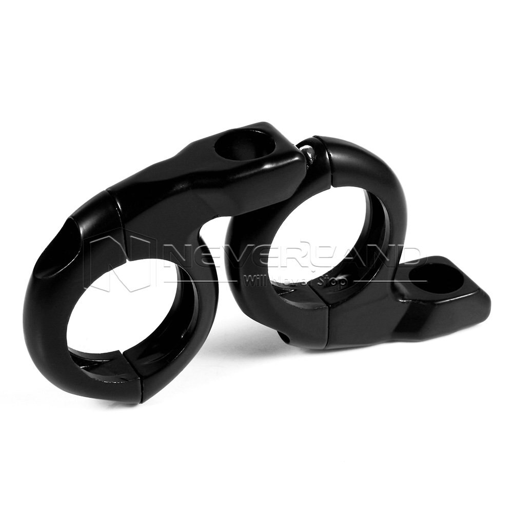 Aluminium moto 1 pouce 25mm clignotant lumière guidon support de montage pince-On rétroviseur adaptateur de montage
