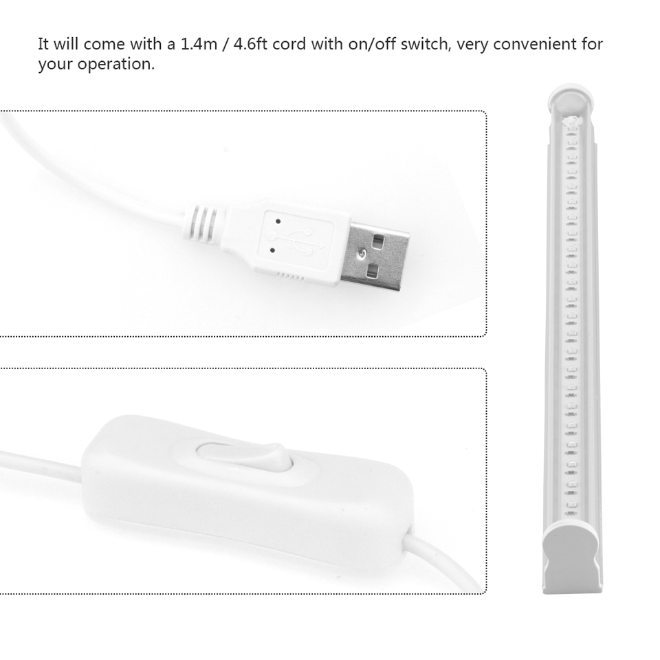 6W 24 LED UV Light Fixtures Portable Blacklight Lamp for UV Poster UV Art Dimmable Blacklight Ultraviolet Lamp for DJ Party