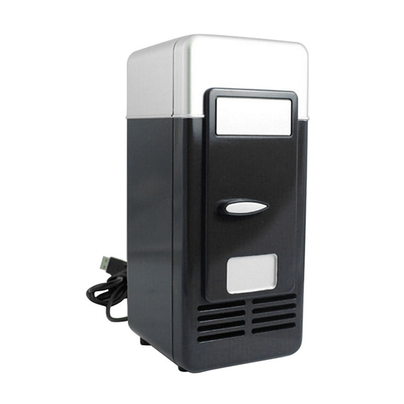 Refrigerador para coche de 5V, Mini congelador portátil multifuncional USB de doble uso, refrigerador eléctrico para coche, Picnic en casa