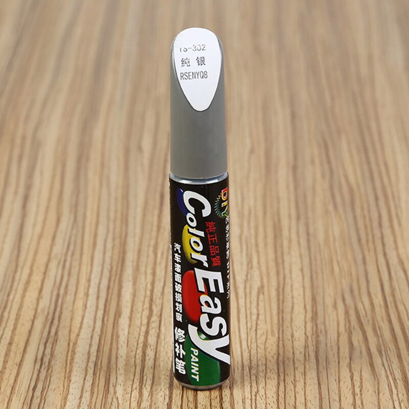 Car Scratch Paint Repair Pen Touch Up Auto Scratch Removal Repair Tools TP899: Silver