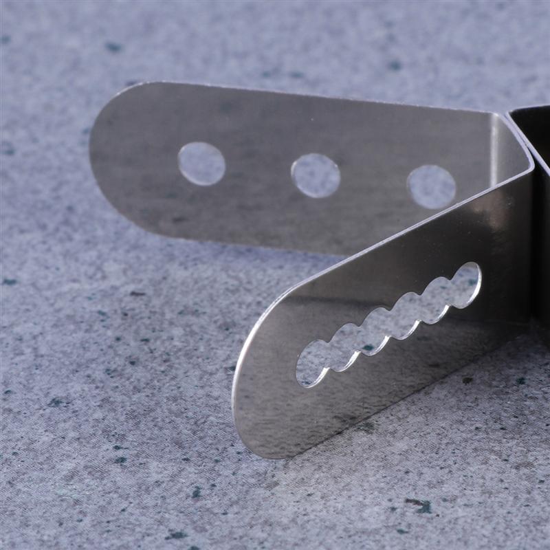 Thermometer Holder Heat-Resisting Stainless Steel Universal Secur Clip Coffee Cup Clip Probe Clip for Restaurant Picnic