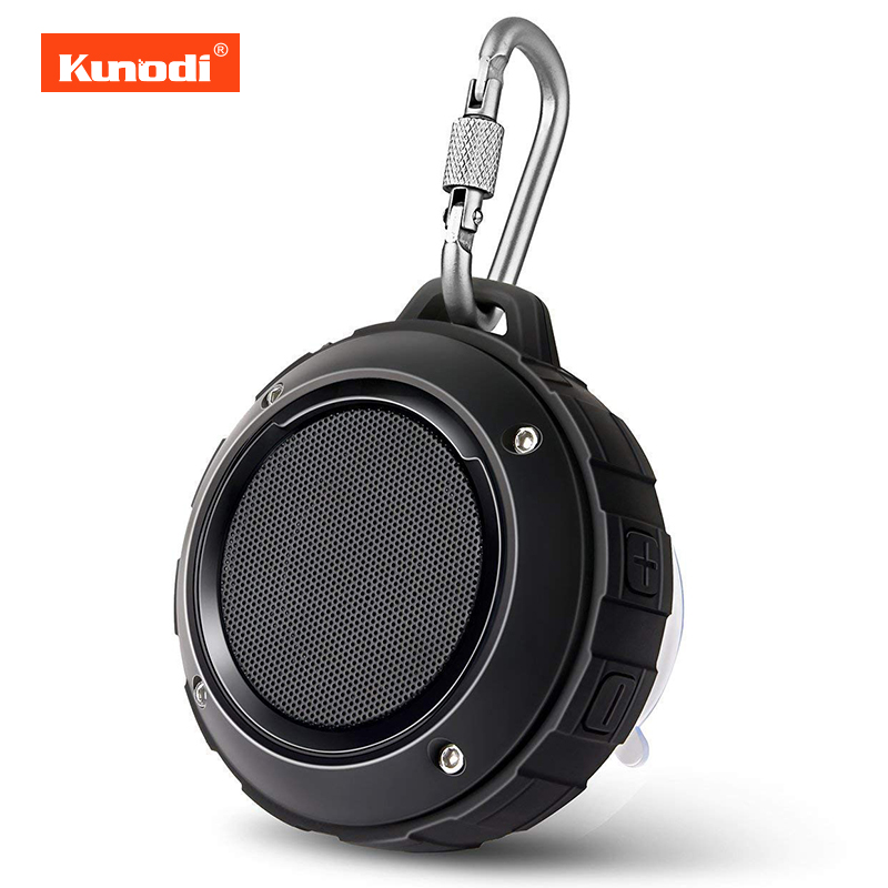 Kunodi Outdoor Waterdichte Bluetooth Speaker, Draadloze Draagbare Mini Douche Speaker, voor Sport, Zwembad, Strand, wandelen, Kamperen