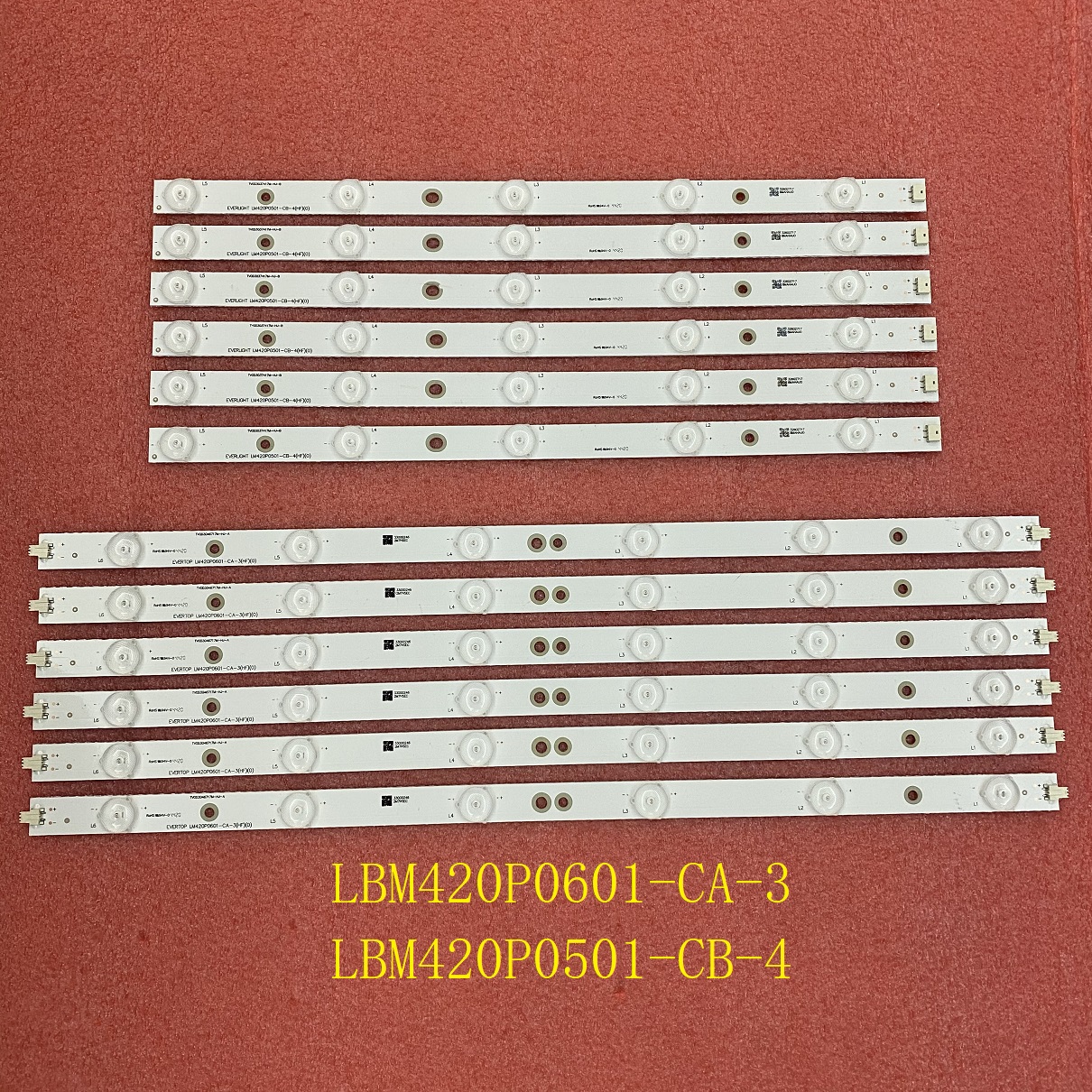 LED backlight strip(12)for 42PFL3208H 42PFL3018T 42PFL3108K/12 42PFL3508G/78 42PFL3188H/12 42PFL3218K 42PFL3108H TPT420H2-HVN04