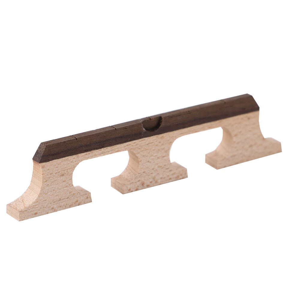 Homeland ebony and Maple Banjo Bridge for 5-string Banjo Bridge String Parts Replacement