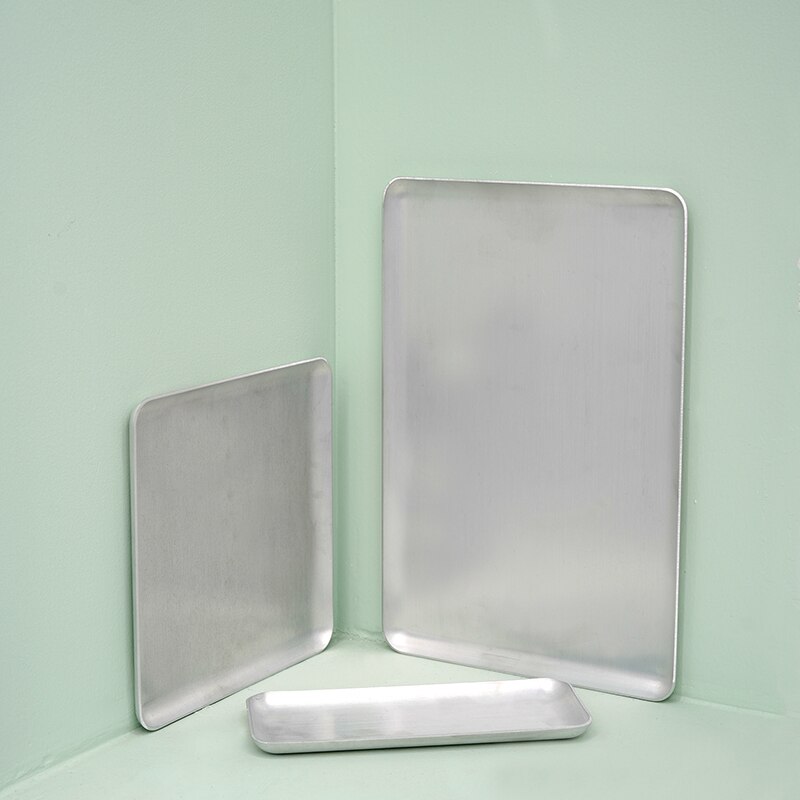 Rectangle Breakfast Dishes and Plates Sets Dessert Cupcake Cake Coffee Fruit Tray for Coffee Shop Tableware Home Storage Plates