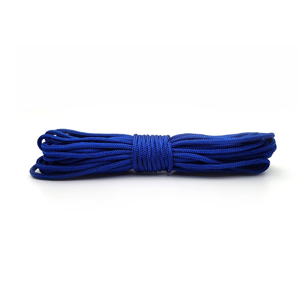 100 Meter 2 mm solide Fallschirmschnur Schlüsselband Seil Mil spez Typ ein Strang Klettern Camping Überlebensausrügestochen Paracord: Blau / Anderes