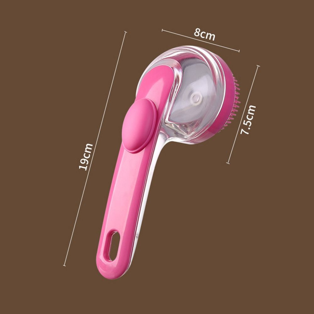 Brosse de Bain pour Animaux - Manche Long Douche Peigne - Brosse de Toilettage Chat Chien - Brosses de Nettoyage