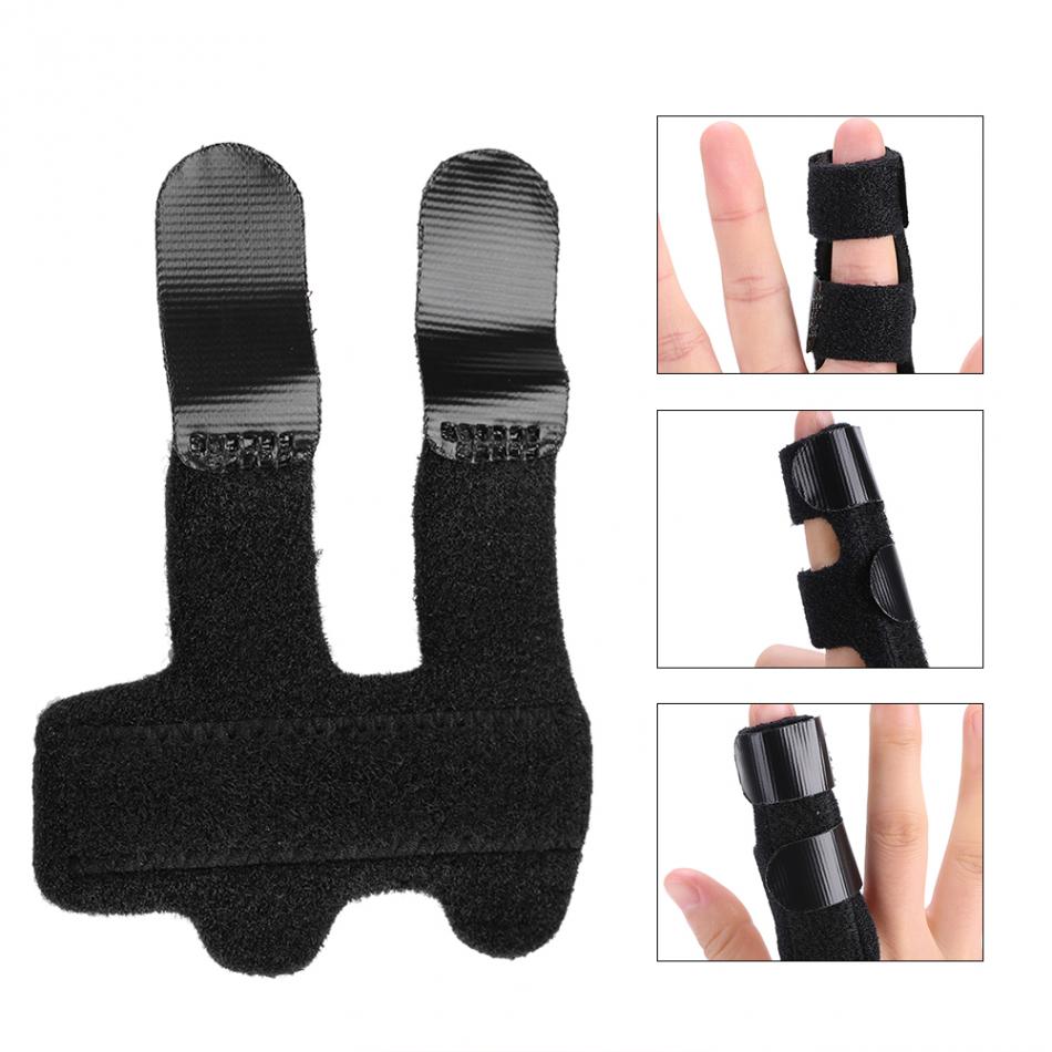 Adjustable Finger Hand Splint Recovery Injury Pain Bent Stenosing Tenosynovitis Deformation Corrector Malleable Splint Braces
