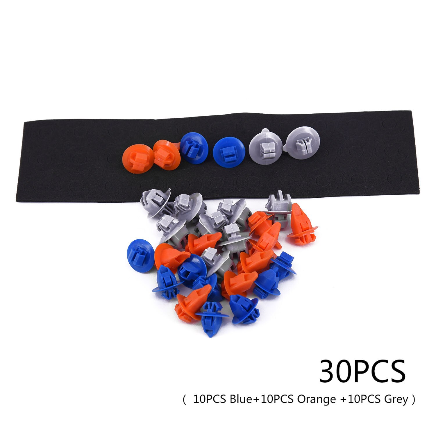 30pcs Car Front Door Trim Body Moulding Repair Panel Clip Kit For Toyota Prado 120 4Runner /FJ Cruiser Highlander RAV4 Selli