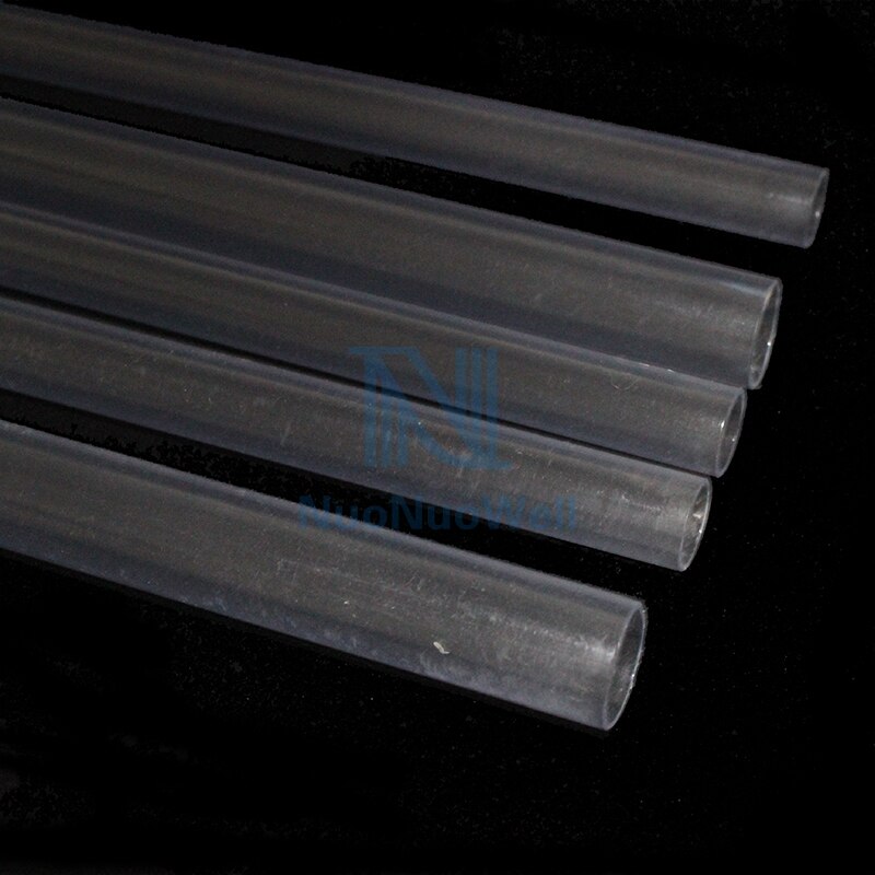 NuoNuoWell Out Dia. 16/20mm Transparent Pipe 1mm Thick PVC Hard Pipe Aquarium DIY Fittings 50cm x10pcs