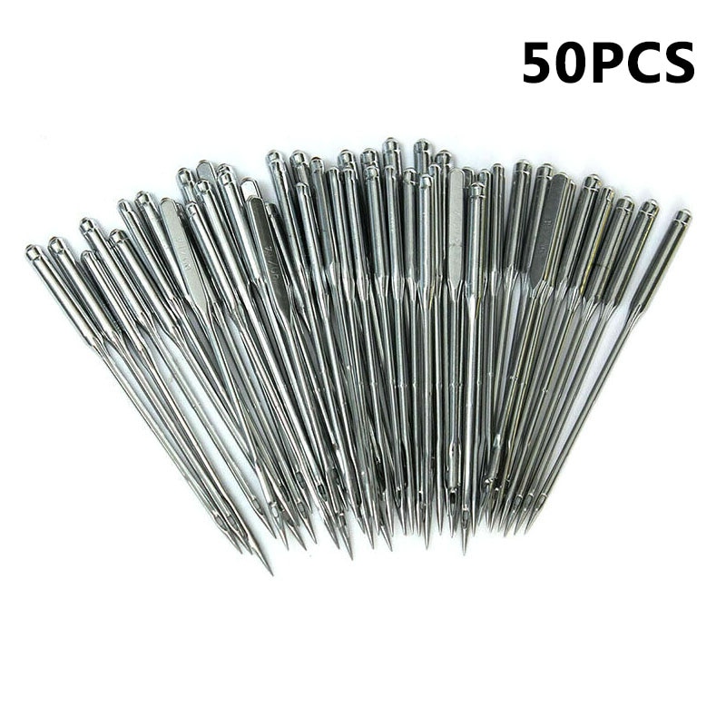 50pcs Sewing Machine Needle Craft Tool Combination Household Sewing Machine Needle Craft Tool Needle Arts Craft Embroidery: Default Title