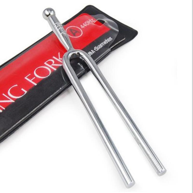 Stainless Steel Guitar Tuner Tunning 440Hz A Tone Tuning Fork Musical Instrument Excellent For Guitar Accessories