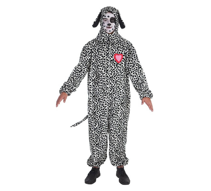 Disfraz de Perro Dálmata corazón para hombre