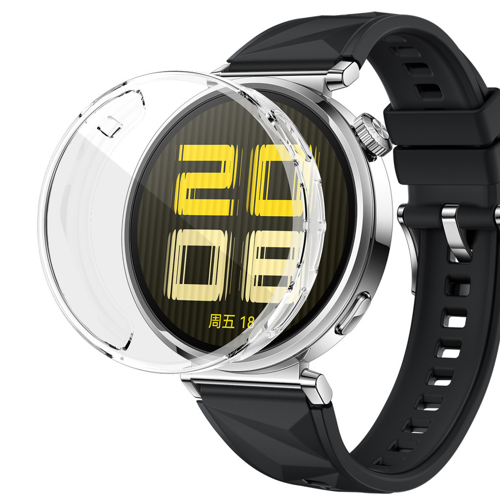 Voor Huawei Horloge GT5 46mm 41mm Anti-Kras Case Screen Protector Case Zachte TPU Rondom Beschermende bumper Cover
