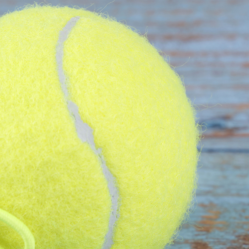 Elastisk gummi hoppebold tennis træner band bold begyndertræning tennis enkelttræning træning bælte line snor værktøj